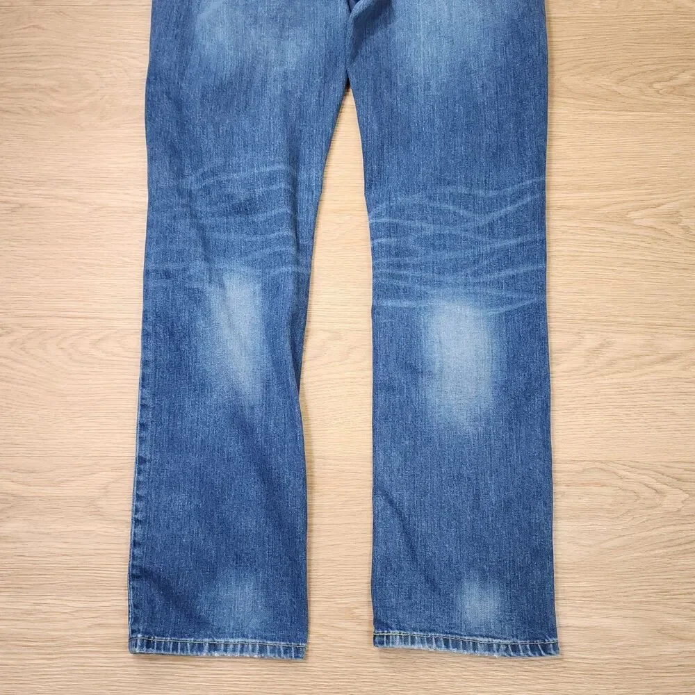 Levis 541 Jeans Mens 34x34 Straight Leg Denim Blue Work Farm Rodeo Comfort Denim